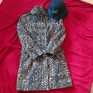 Darling Animal Print Coat